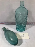 Paris Limonade Bottle; Glass Fire Grenade Bottle