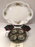 Homer Laughlin Holly Platter - 15