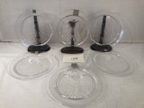 6 Lalique Annual Plates - 2 1970, 2 1971, 1973 & 1976