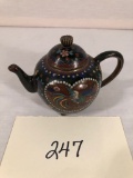 Early Cloisonne Teapot - 3