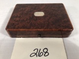 Birds Eye Maple, Burled Walnut & Mother Of Pearl Watch Case