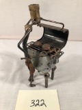 Steam Punk Sculpture - Man Grilling, 8½