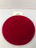 Red Wool Beret