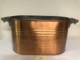 Copper Boiler W/ Wooden Handles