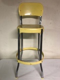 Vintage Yellow Stool