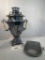 Samovar W/ Tray - 18