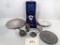 8 Silverplated Plates - Halls, 6