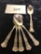 6 Sterling Teaspoons, 6.2 Ozt