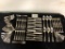 91 Pieces Gorham Sterling Flatware - Cambridge, 12 Hollow Dinner Knives, 12