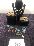 Misc. Estate Costume Jewelry - Including Danecraft 12kt Filled Locket & Mor