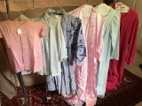 4 Vintage Robes; 2 Vintage Bed Jackets