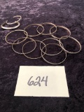 11 Vintage Sterling Bracelets