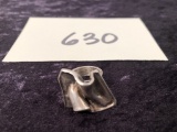 1970s Gson Liedholm Sweden Modernist Sterling Ring