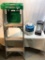 4' Ladder; Coleman Water Cooler; Ovalstar Lantern - Local Pickup Only