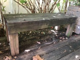 Wooden Bench - 4'x12½