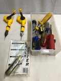 Lot Multibit Screwdrivers