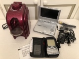 Polaroid DVD Portable Player; Lingo Voyager Talking Translator; Electric Je