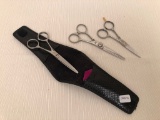 2 Pair Utsumi Shears; Pair Kasho Kai Shears