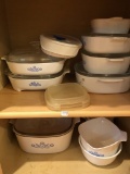 Large Lot Vintage Corningware