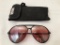 Pair Serengeti Sunglasses & Case