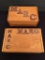 2 Wooden Hinged Boxes - Marc
