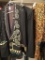 Vintage Hand Painted Man's Jacket W/ Rhinestones & Piano - L; City Code Men