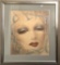 Vintage Airbrush Painting In Frame - Signed J. Lehman, 21½