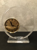 Contemporary-Style Lucite Germany Clock - 9½