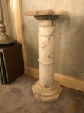 Vintage Marble Pedestal - 32