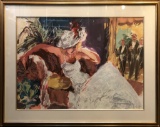 Limited Edition Print - Lady In White, 131/280, Artist Signed, 48½