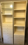 2 Shelf Units - 19½