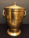 Tall Brass Ice Bucket - 13