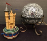 Lighted Globe W/ Stand, Camelot Musical