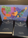 State Quarters - Delaware & Arkansas; U.S. Territory Book & Board