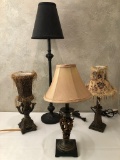4 Decorator Lamps