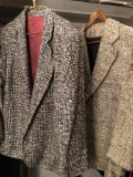 Vintage Men's Hand Tailored Jacket - Large; Men's Tweed Jacket - Large