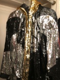 Vintage The Forgotten Woman Sequined Hooded Jacket - One Size