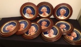 10 Marilyn Monroe Collectors Plates - The Gold Collection 1-10