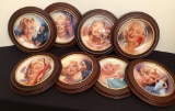 8 Marilyn Monroe Collectors Plates - Reflections Of Marilyn 1-8