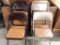 2 Vintage Card Tables W/ 8 Chairs - LOCAL PICKUP ONLY