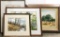James R. Smith, Watercolor, Woodland Scenic, In Frame W/ Glass - 21½