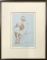 Frederick James, Lithograph, Nude Woman, In Frame W/ Glass - 13¼