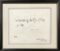 Frederick James, Pen & Ink Drawing, Hong Kong, In Frame W/ Glass - 13