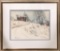 Frederick James, Print, Winter On Quality Hill, In Frame W/ Glass - 27¼