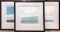 3 Serigraphs, Water Scenic, Signed & Numbered 5/150, In Frame W/ Glass - 21