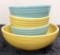 Large McCoy Bowl; 3 McCoy Mixing Bowls - As Found