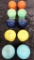 5 Sets Fiesta Shakers - As Found