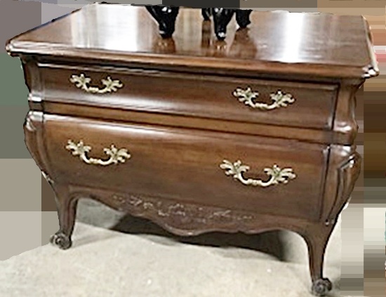 John Widdicomb French Bombay Style 2-drawer Chest - LOCAL PICKUP ONLY