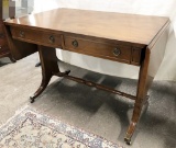 2-drawer Drop-Leaf Desk - Old Repairs - LOCAL PICKUP ONLY