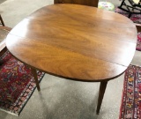 Mahogany Drop-Leaf Dining Table - 38